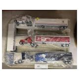 (4) Diecast Collector Trucks