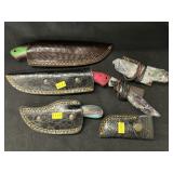 Damascus Crafted Knives