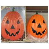 Blow Mold Jack-O-Lantern