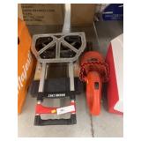Moving Carts w/ Hedge Trimmer