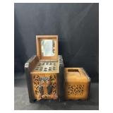 Scrollwork Cigarette Dispenser/ Music Box