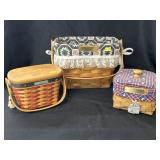 (3) Longaberger Baskets
