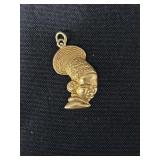 18K Gold Charm