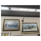 (2) Framed Landscape Prints