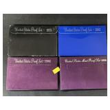 (4) US Proof Sets
