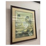 Framed Fly Fishing Print