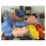 Assortment Plastic Still Banks