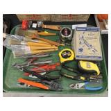 Paint Brushes w/ Asst. Hand Tools