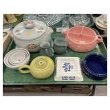 Asst. Vintage Serving Dishes & Ashtrays