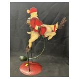 Contemporary Santa Balance Toy