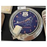 Electric Lighted Wall Clock