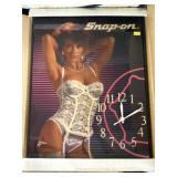 Snap-On Battery Operated Wall Clock