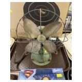 Vintage Tabletop Fan w/ Hay Hook