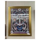 Framed Floral Print