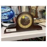 Mahogany Cased Mantle Clock
