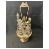 Silver Plate Caster Set