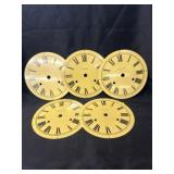 (5) Hamilton Clock Faces