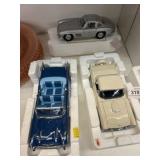 (4) Franklin Mint Diecast Toy Vehicles