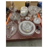 Assortment Heisey & Pattern Glass