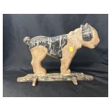 Cast Metal Dog Doorstop