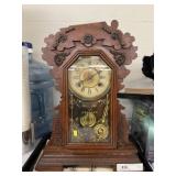 Gingerbread Mantle Clock