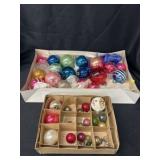Vintage Mercury Glass Ornaments