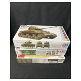 (3) Military Model Kits