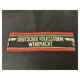 WWII German Volkssturm Armband