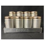 Mid Century Spice Tins