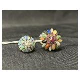 (2) 18K Gold Rings
