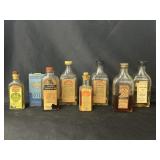 Vintage Glass Oil Bottles