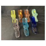 7 Art Glass Shoes