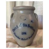 Stoneware Jar Church of the Brethren 1996