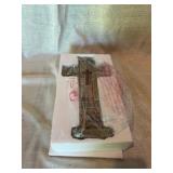 Decorative Wall Cross with Inspirational Words