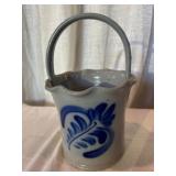 Eldreth Pottery Glazed Stoneware Basket