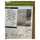 Green Rack 3 Plus Garment Rack DR14BD