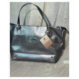 JM New York Croc-Embossed Tote Bag