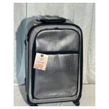Clothes It All Luxury Tote Croc-Pattern Luggage