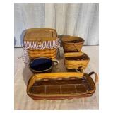(5) Longaberger Baskets