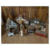 Painted and Rustic Wooden Birdhouses