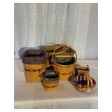 (6) Longaberger Baskets