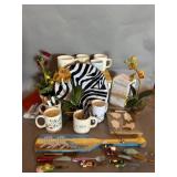 Ceramic Mugs, Tableware, and Cheese Markers