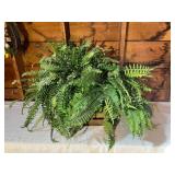 Artificial Fern Plant in Rectangular Planter