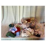 Fabric Remnants and Towels Lot