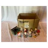 Figurines and Box of Toys