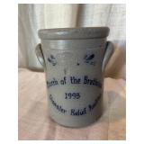 Stoneware Crock Church of the Brethren 1993