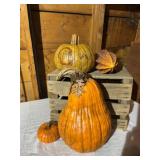 Decorative Fall Pumpkins and Gourds