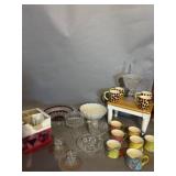Glassware Bowls, Mugs and Drinkware