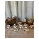 Fine Bone China Tea Cups and Saucers