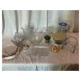 Glassware and Porcelain Teacups